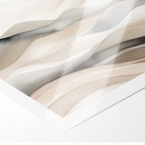Contemporary Landscape Abstract Art - Serene Desert Scenery Wall Decor