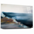 Abstract Scenery Canvas - Serene Coastal Horizon Wall Art