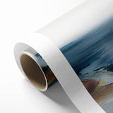 Abstract Scenery Canvas - Serene Coastal Horizon Wall Art
