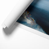 Abstract Scenery Canvas - Serene Coastal Horizon Wall Art