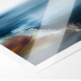Abstract Scenery Canvas - Serene Coastal Horizon Wall Art