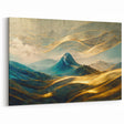 Artistic Landscape Designs - Enchanted Mountain Abstract Wall Art