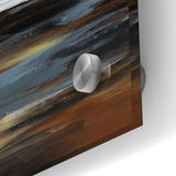 Modern Landscape Abstract Art - Earthy Horizon Wall Decor