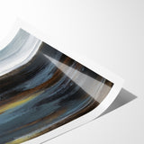 Modern Landscape Abstract Art - Earthy Horizon Wall Decor
