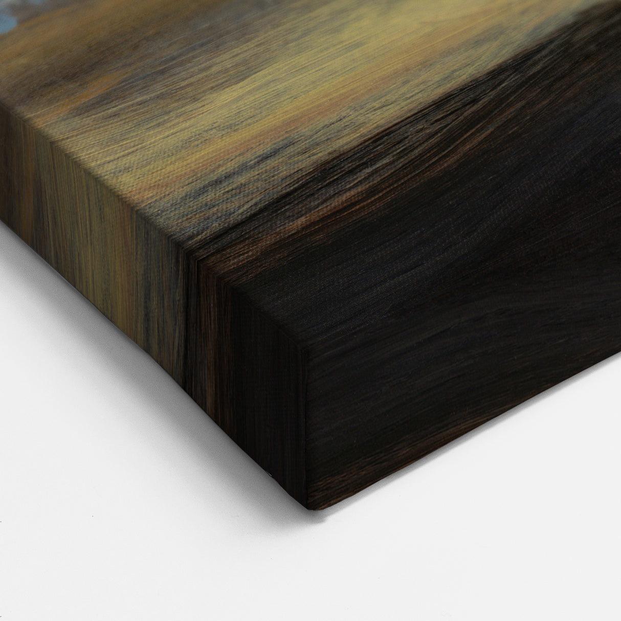 Modern Landscape Abstract Art - Earthy Horizon Wall Decor