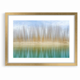 Colorful Abstract Landscapes - Tranquil Reflection Abstract Wall Art