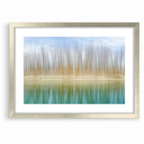 Colorful Abstract Landscapes - Tranquil Reflection Abstract Wall Art