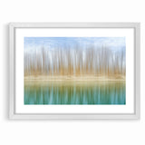 Colorful Abstract Landscapes - Tranquil Reflection Abstract Wall Art