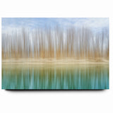 Colorful Abstract Landscapes - Tranquil Reflection Abstract Wall Art