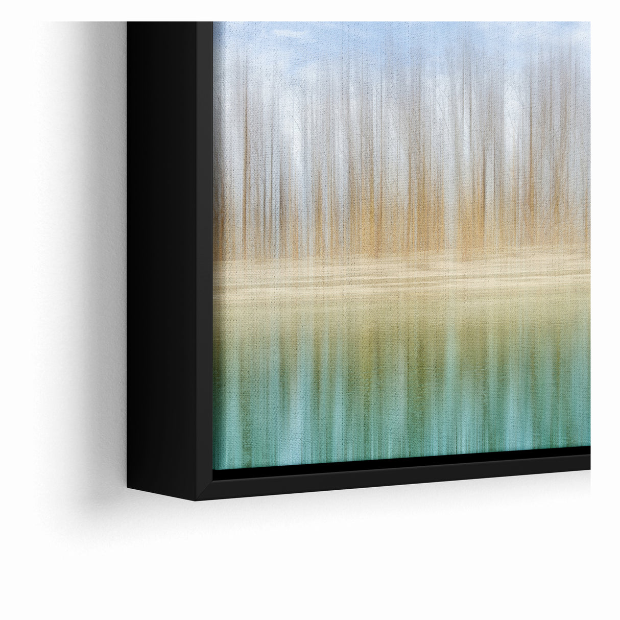 Colorful Abstract Landscapes - Tranquil Reflection Abstract Wall Art