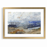 Abstract Nature Prints - Dynamic Textured Seascape Wall Art
