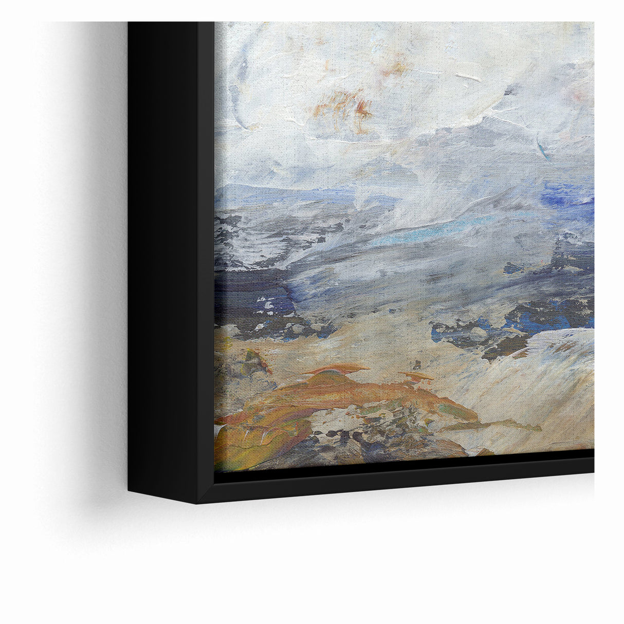 Abstract Nature Prints - Dynamic Textured Seascape Wall Art