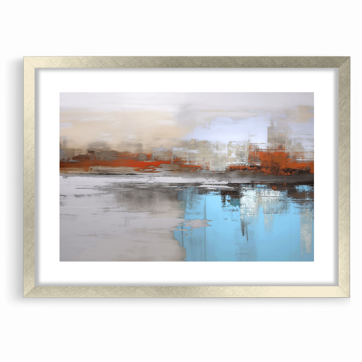 Contemporary Landscape Prints - Warm and Cool Tones Dynamic Wall Art