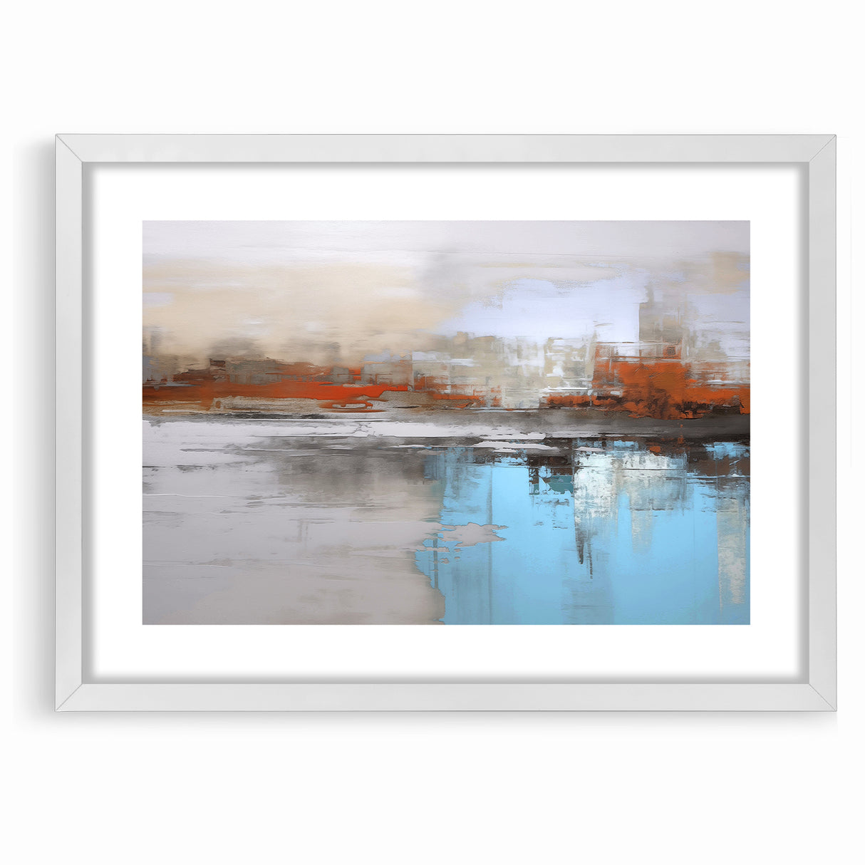 Contemporary Landscape Prints - Warm and Cool Tones Dynamic Wall Art