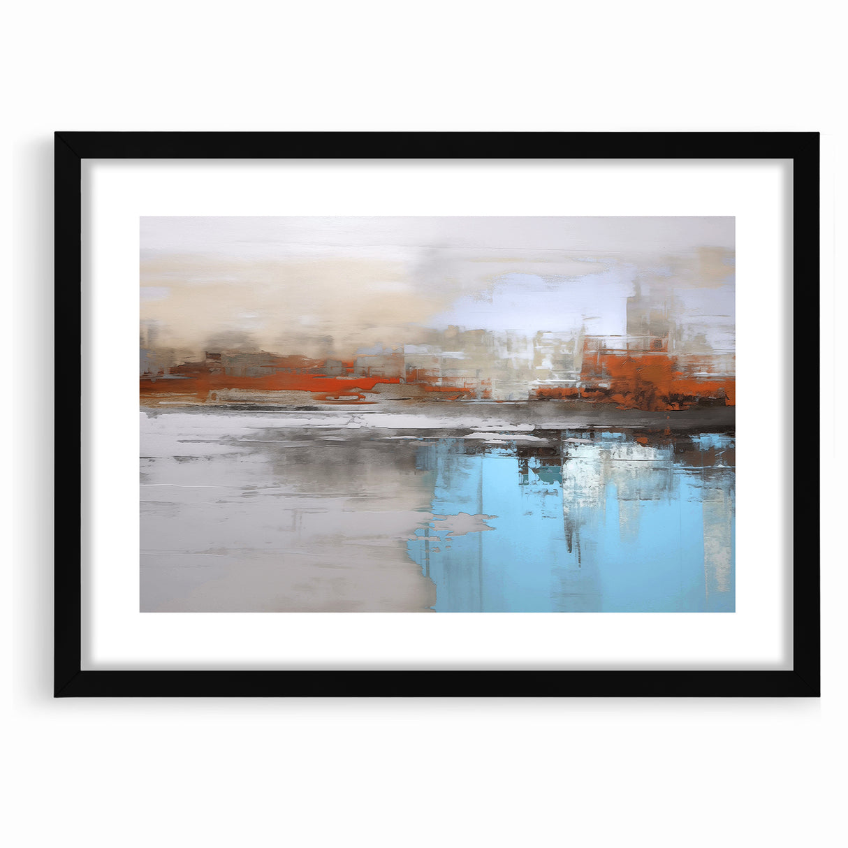 Contemporary Landscape Prints - Warm and Cool Tones Dynamic Wall Art