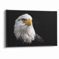 Elegant Birds of Prey Wall Art – Majestic Bald Eagle Portrait Print