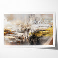 Modern Abstract Line and Strokes Art on Canvas
