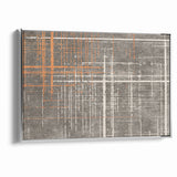 Modern Geometric Line Art with Abstract Strokes Canvas