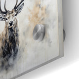 Majestic Antelope in Mist - Elegant Wildlife Wall Art Decor
