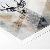 Majestic Antelope in Mist - Elegant Wildlife Wall Art Decor
