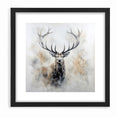 Majestic Antelope in Mist - Elegant Wildlife Wall Art Decor