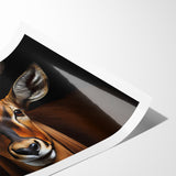 Striking Antelope Close-Up Portrait - Bold Wildlife Wall Art Decor