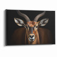 Striking Antelope Close-Up Portrait - Bold Wildlife Wall Art Decor