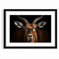 Striking Antelope Close-Up Portrait - Bold Wildlife Wall Art Decor