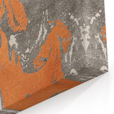 Contemporary Abstract Brush Strokes and Lines Art Canvas