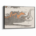 Artistic Line Designs with Abstract Strokes Canvas