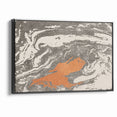 Dynamic Abstract Strokes and Lines Canvas Art