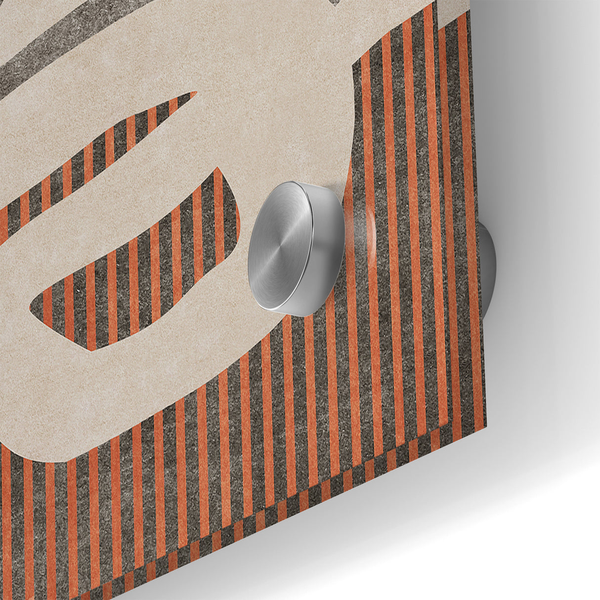 Abstract Shapes and Stripes Minimalist Canvas Art