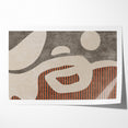 Abstract Shapes and Stripes Minimalist Canvas Art