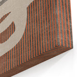 Abstract Shapes and Stripes Minimalist Canvas Art