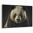 Charming Wildlife Wall Art – Panda Portrait Canvas Print