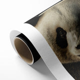 Charming Wildlife Wall Art – Panda Portrait Canvas Print