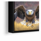 Majestic Birds of Prey Wall Art – Bald Eagle in Flight Canvas Print