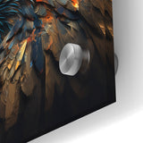 Artistic Birds of Prey Wall Art – Abstract Eagle Portrait Canvas Print
