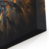 Artistic Birds of Prey Wall Art – Abstract Eagle Portrait Canvas Print