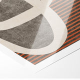 Fluid Abstract Lines and Stripes Canvas Art