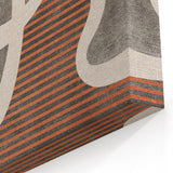Fluid Abstract Lines and Stripes Canvas Art