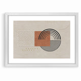 Modern Abstract Shapes and Patterns Canvas Art