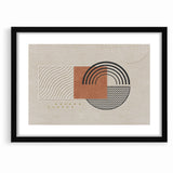 Modern Abstract Shapes and Patterns Canvas Art