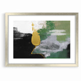 Abstract Brush Strokes and Color Splashes Canvas Art