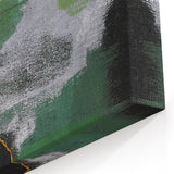 Abstract Brush Strokes and Color Splashes Canvas Art