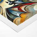 Abstract Bat Art - Vibrant Wildlife Canvas Wall Decor