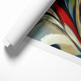 Abstract Bat Art - Vibrant Wildlife Canvas Wall Decor