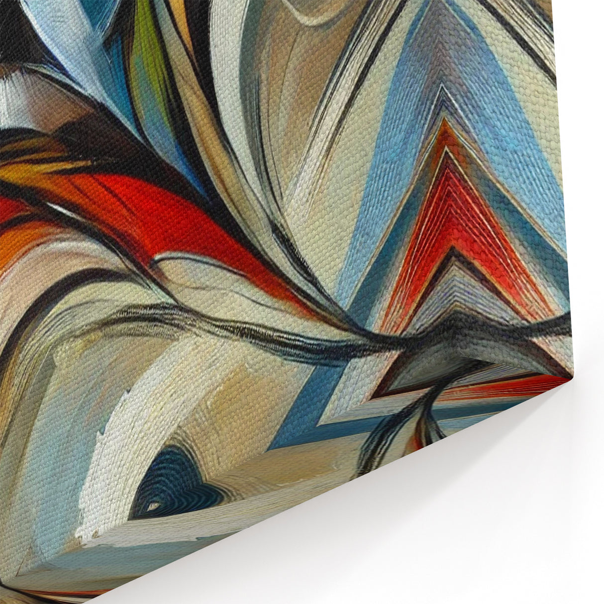 Abstract Bat Art - Vibrant Wildlife Canvas Wall Decor