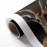 Regal Antelope Portrait – Elegant Wildlife Canvas Art