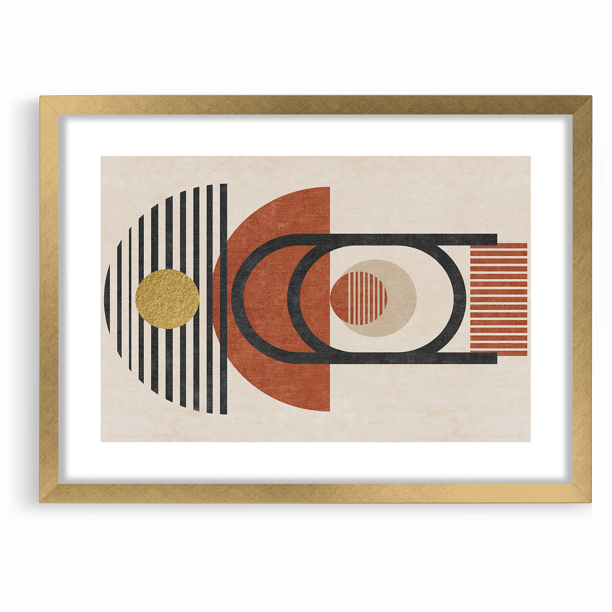 Striking Abstract Line Art with Dynamic Contrasts